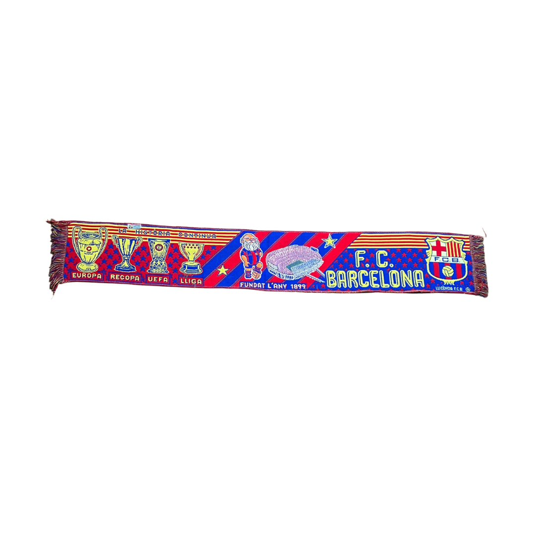 FC Barcelona - Scarf - Vintage - 8/10