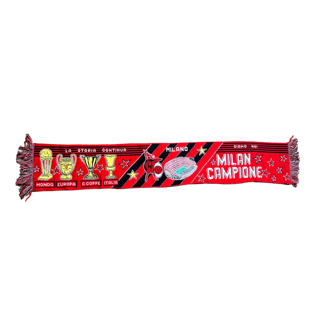 AC Milan - Scarf - Vintage - 8/10