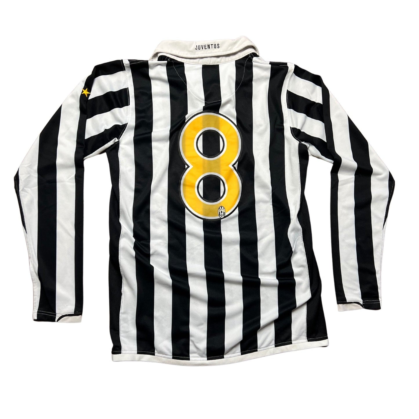Juventus - Longsleeve Authentic Home Kit #8 - 2006/07 - 9/10 - (S)