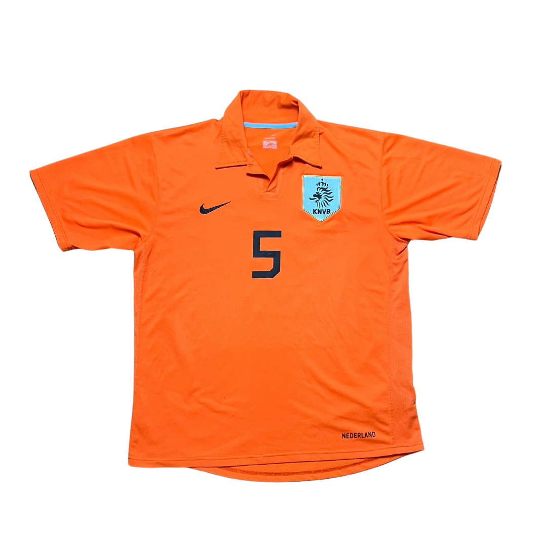 Netherlands - Home Kit - Van Bronckhorst - 2006/08 - 9/10 - (L)