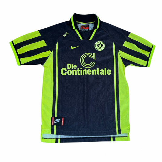 Borussia Dortmund - Andreas Möller #11 - Away Kit - 1996/97 - 9/10 - (Kids XL)