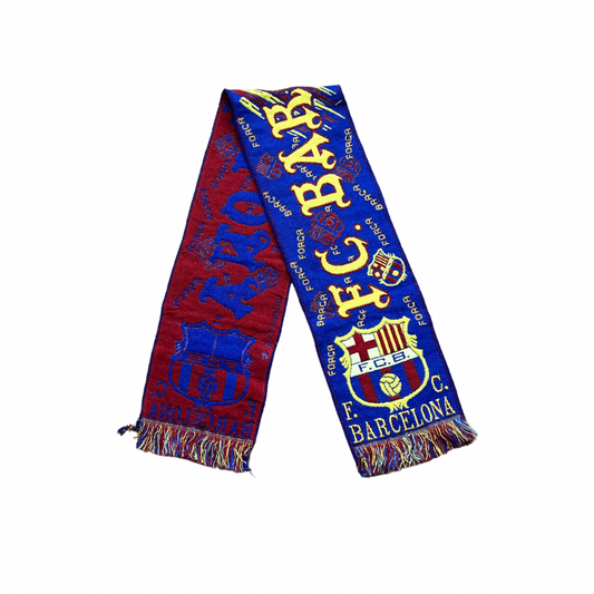 FC Barcelona - Scarf - Vintage - 8/10